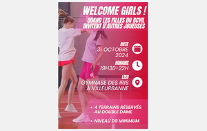 Welcome Girls - 31 oct 2024