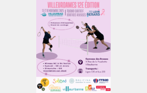 Villeur'Dames 2025 (tournoi caritatif)